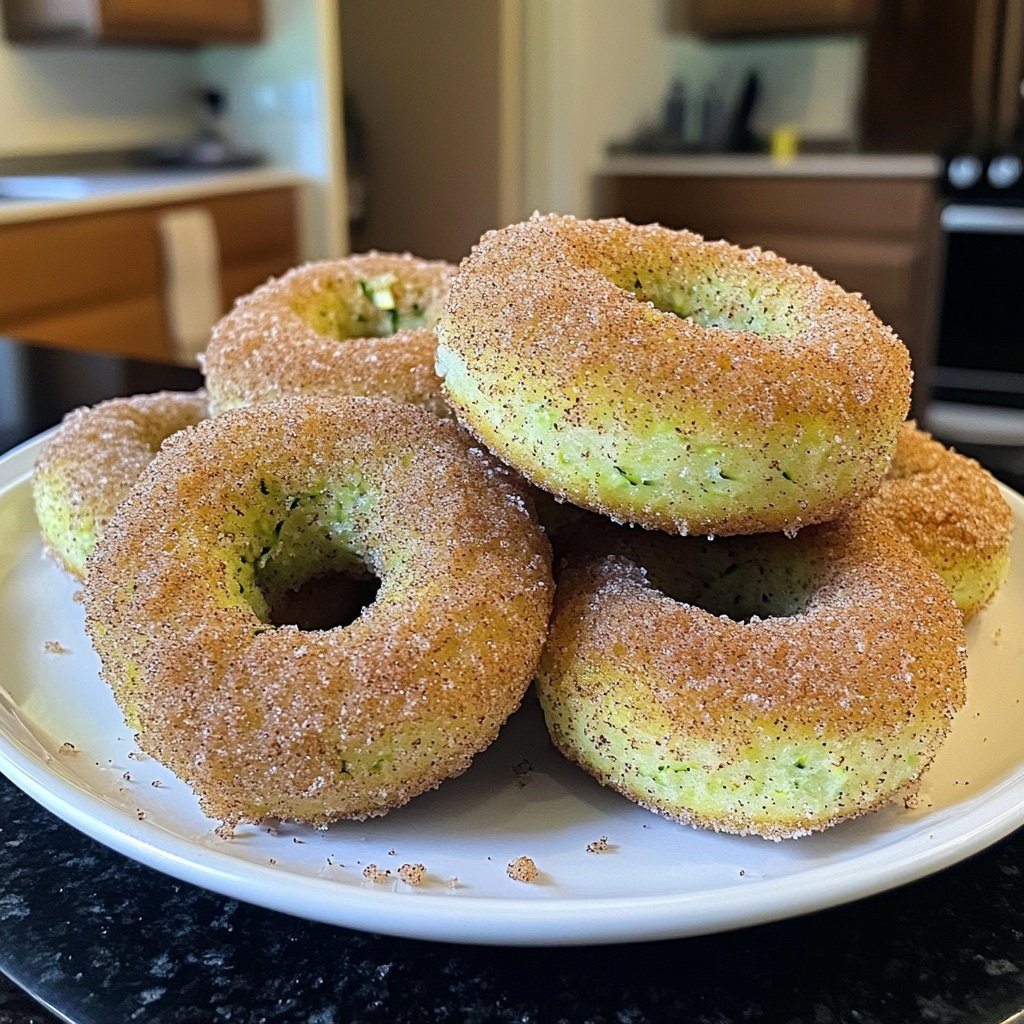 Cinnamon Zucchini Donut Holes