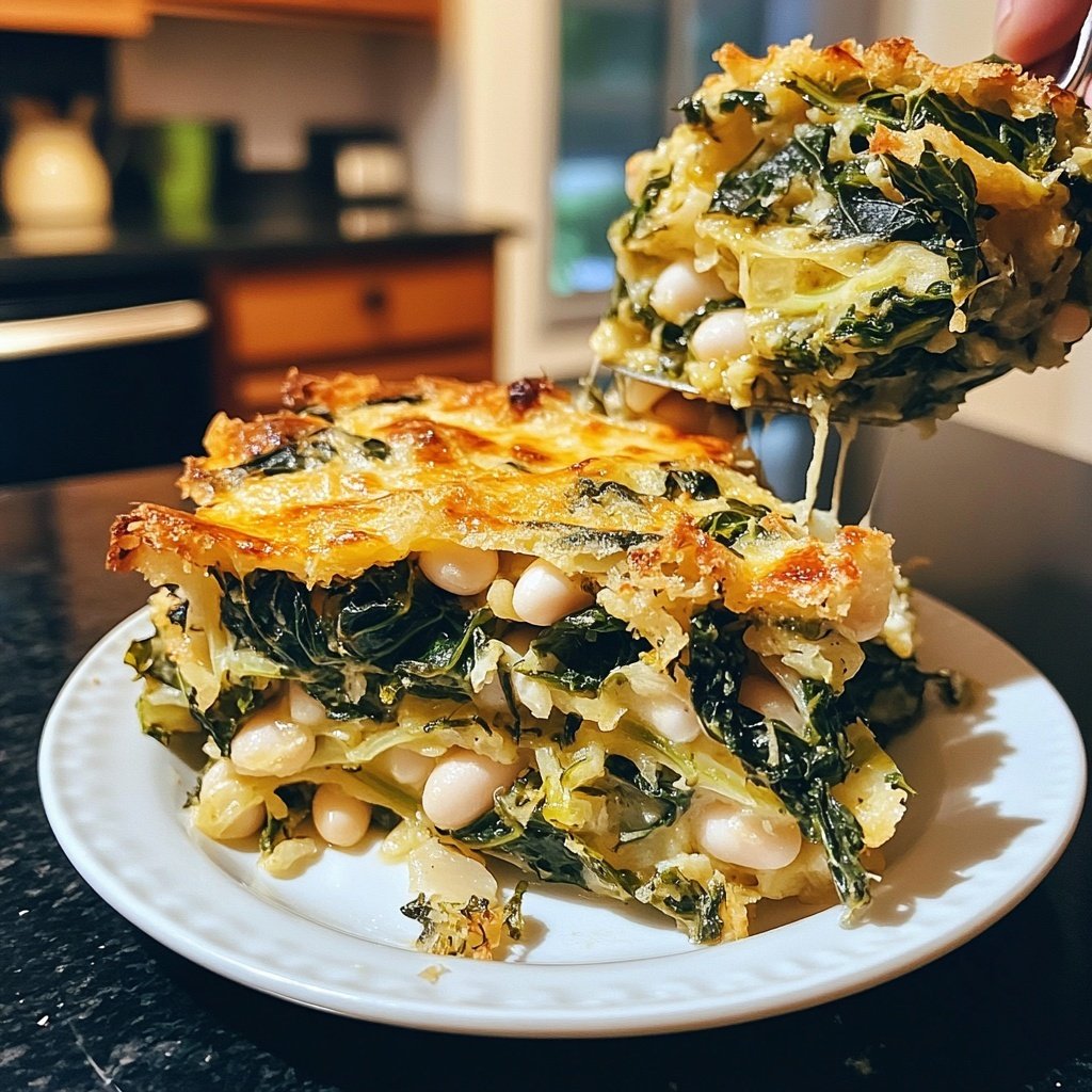 Swiss Chard, Fennel, and White Bean Gratin