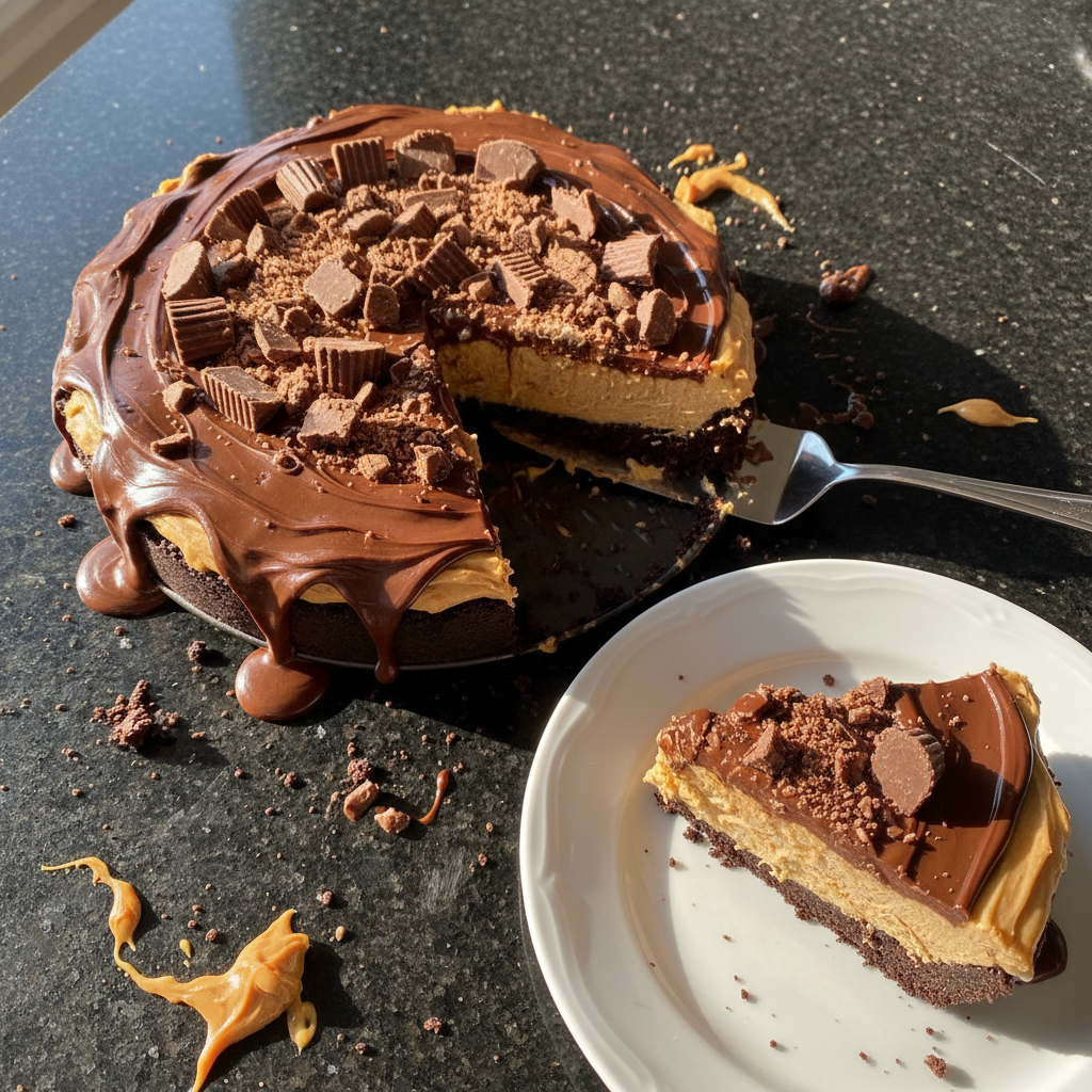 Classic Reese's Peanut Butter Pie