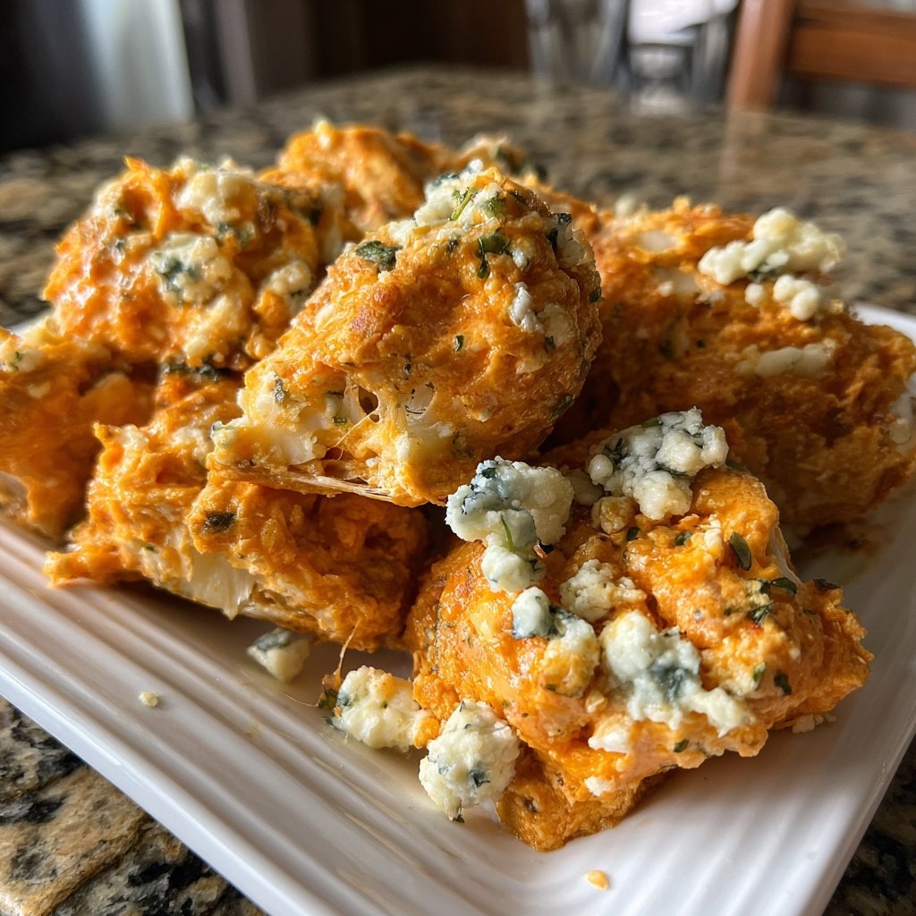 Buffalo Cauliflower Blue Cheese Dip