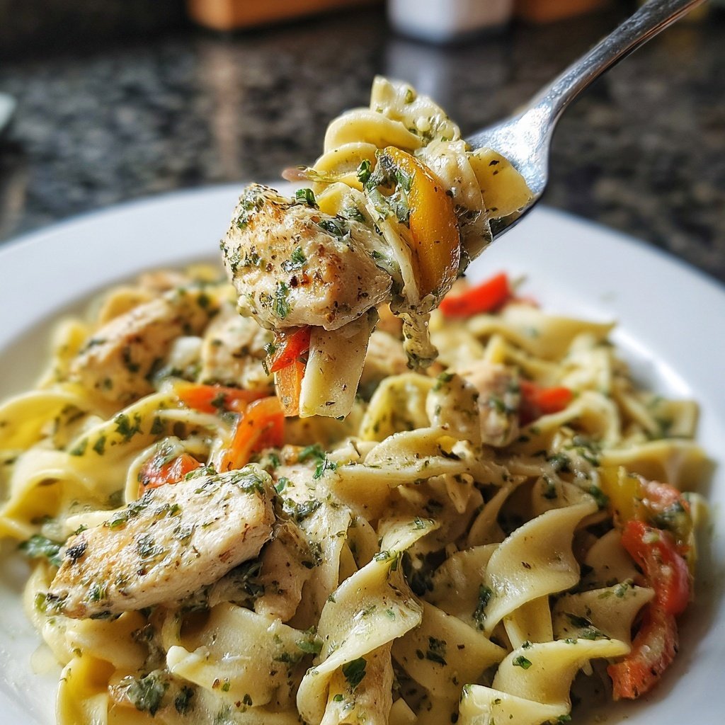 Easy Chicken and Noodles in One Pot