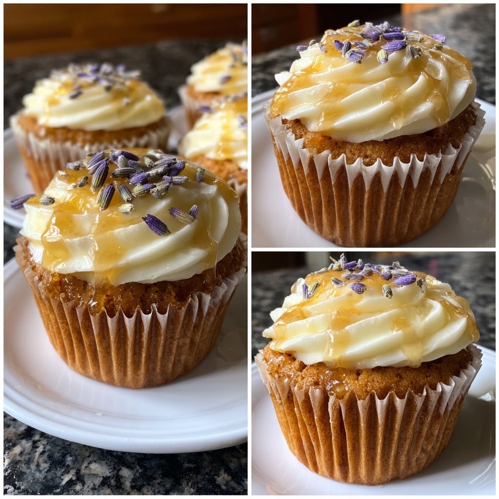 Lavender Honey Cupcakes