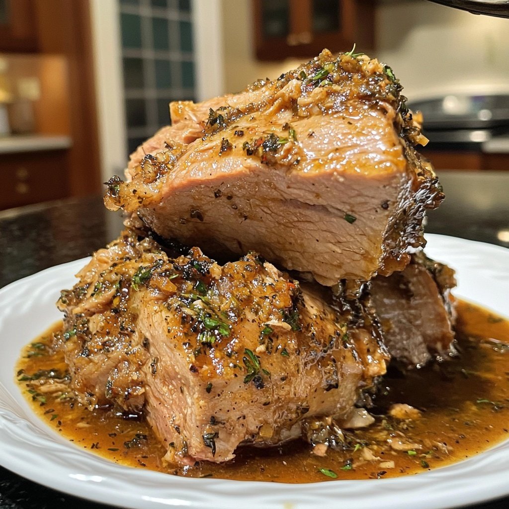 Mulled Wine Braised Pork