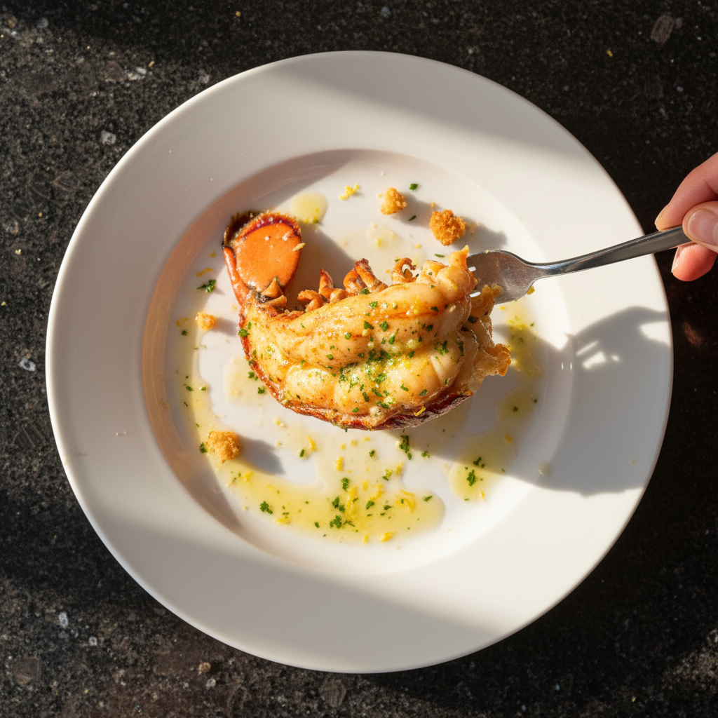 Elegant Lobster Tail Dinner