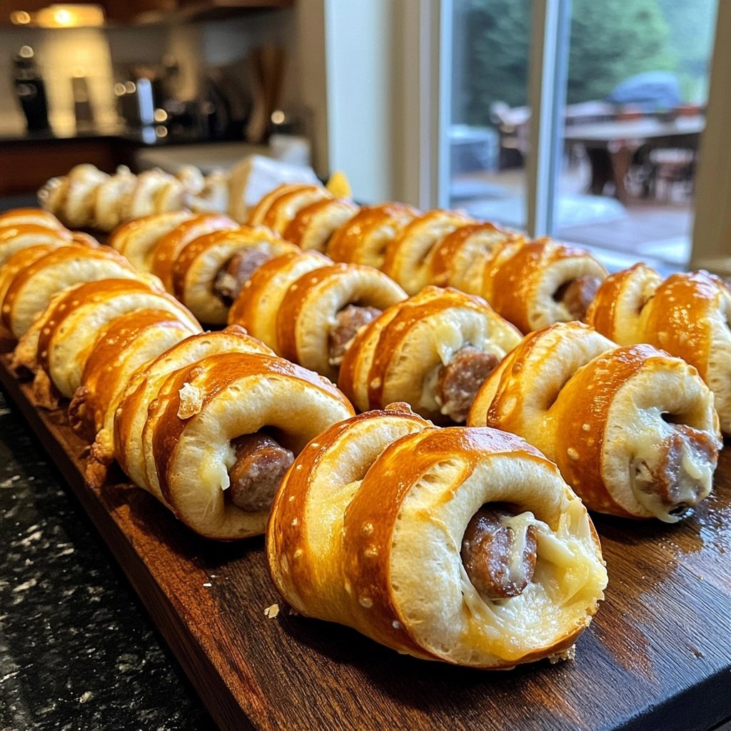 Pretzel Pigs In A Blanket