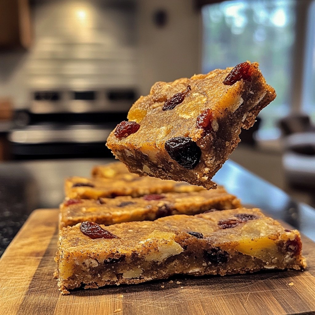 Spiced Mulled Wine Fruit Bars