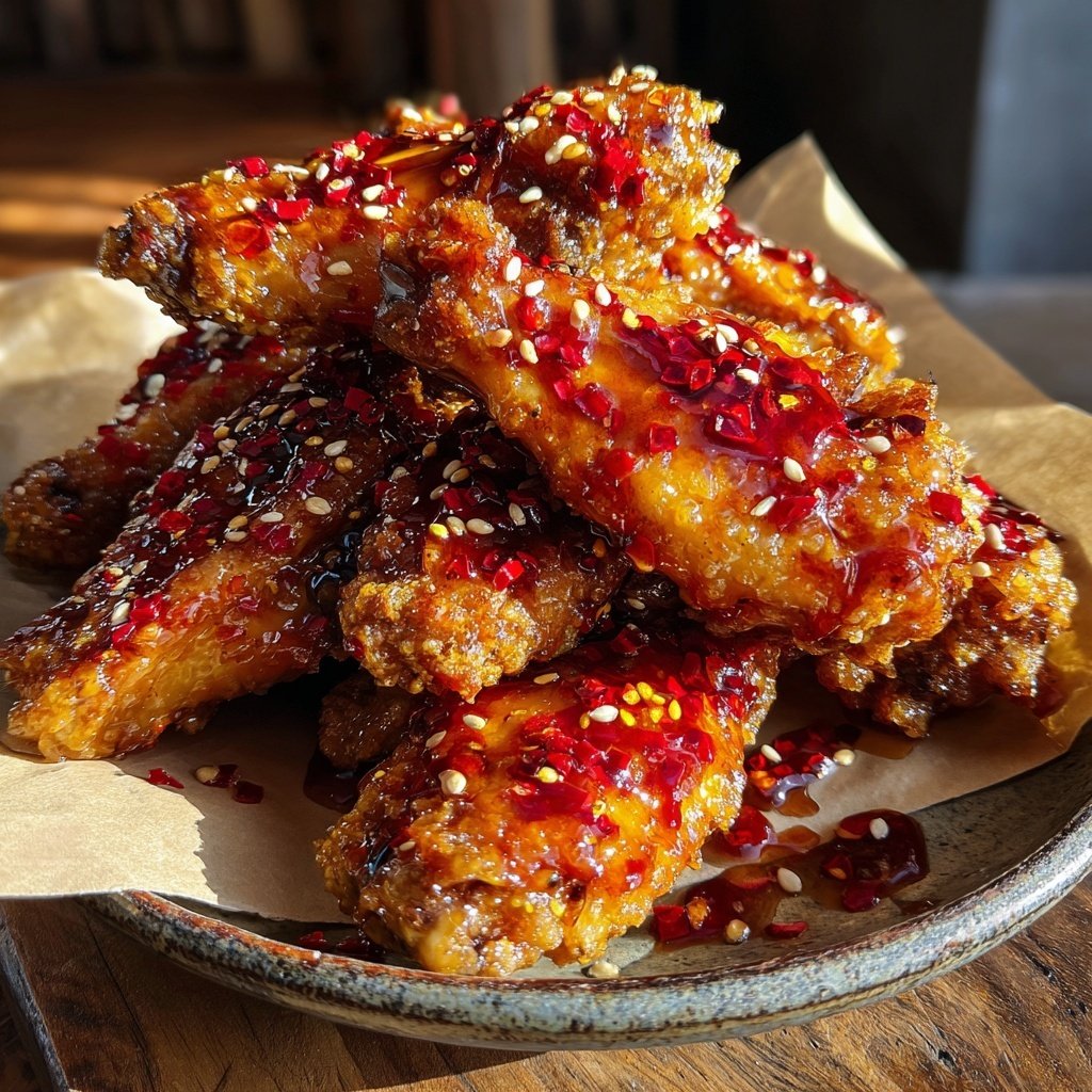 Sweet Chili Chicken Wings
