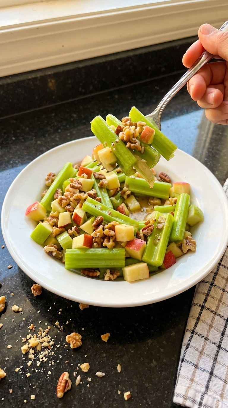 Crunchy Celery Salad with Apples