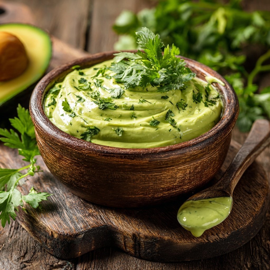 Creamy Avocado Cilantro Dressing