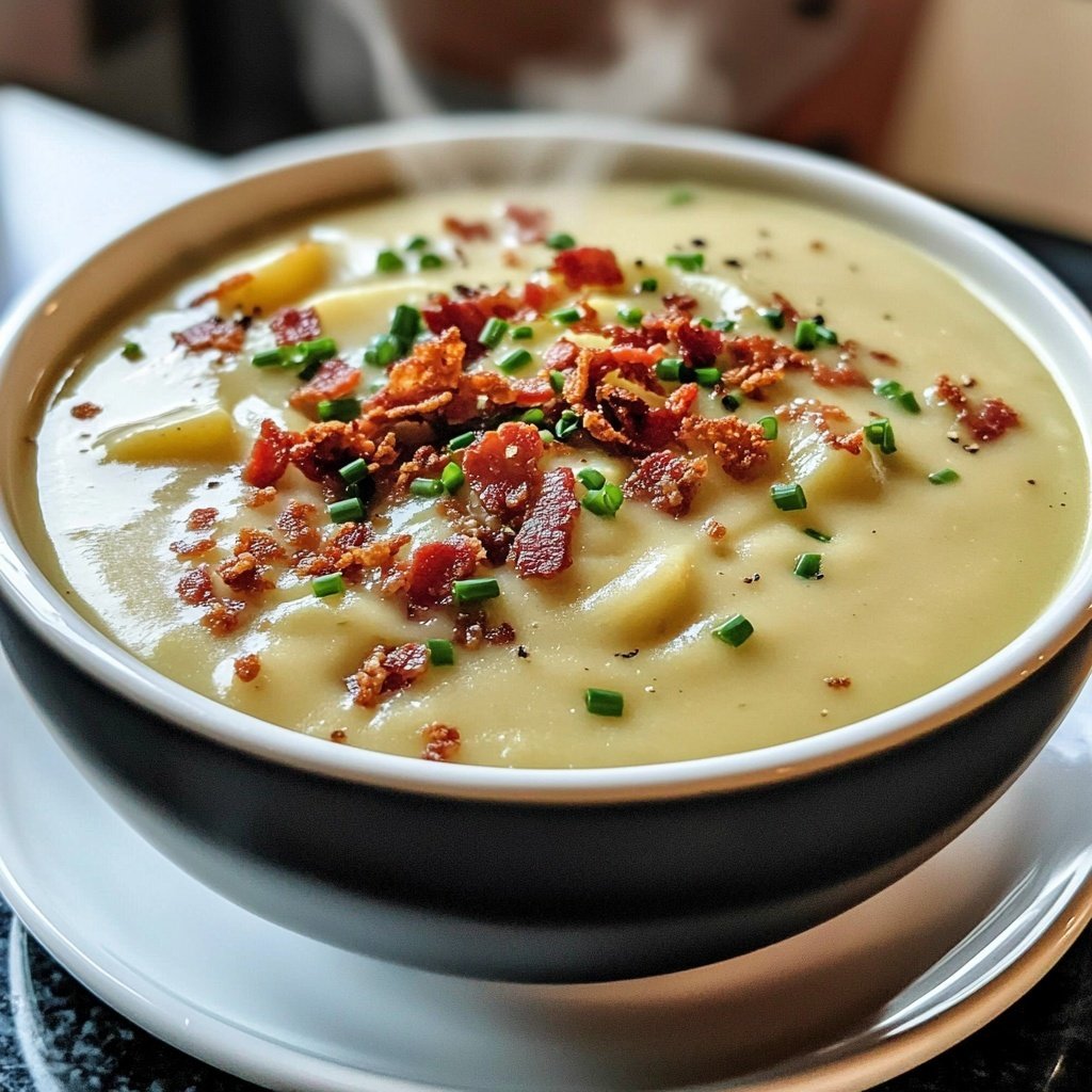 Creamy Potato Leek Soup for Cold Winter Nights