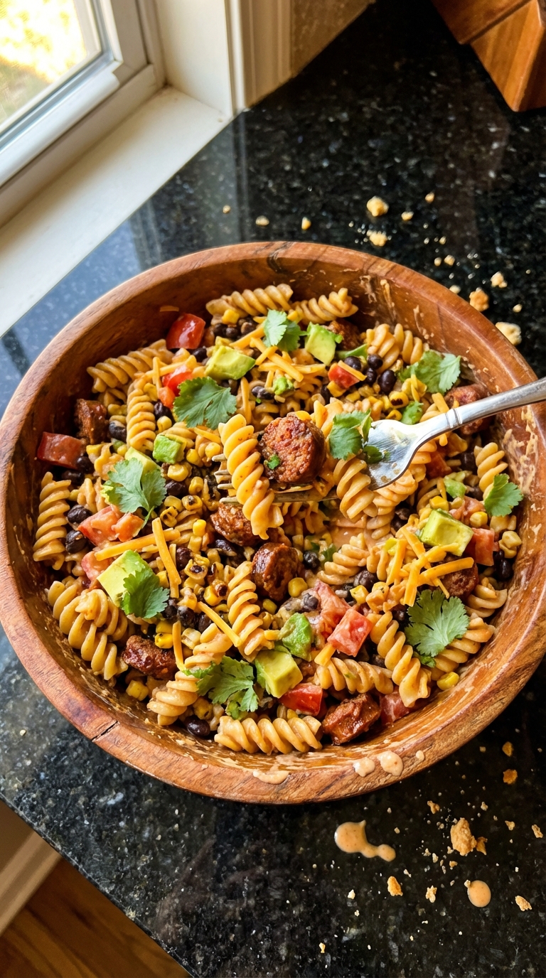 Taco Pasta Salad Bowl Bliss