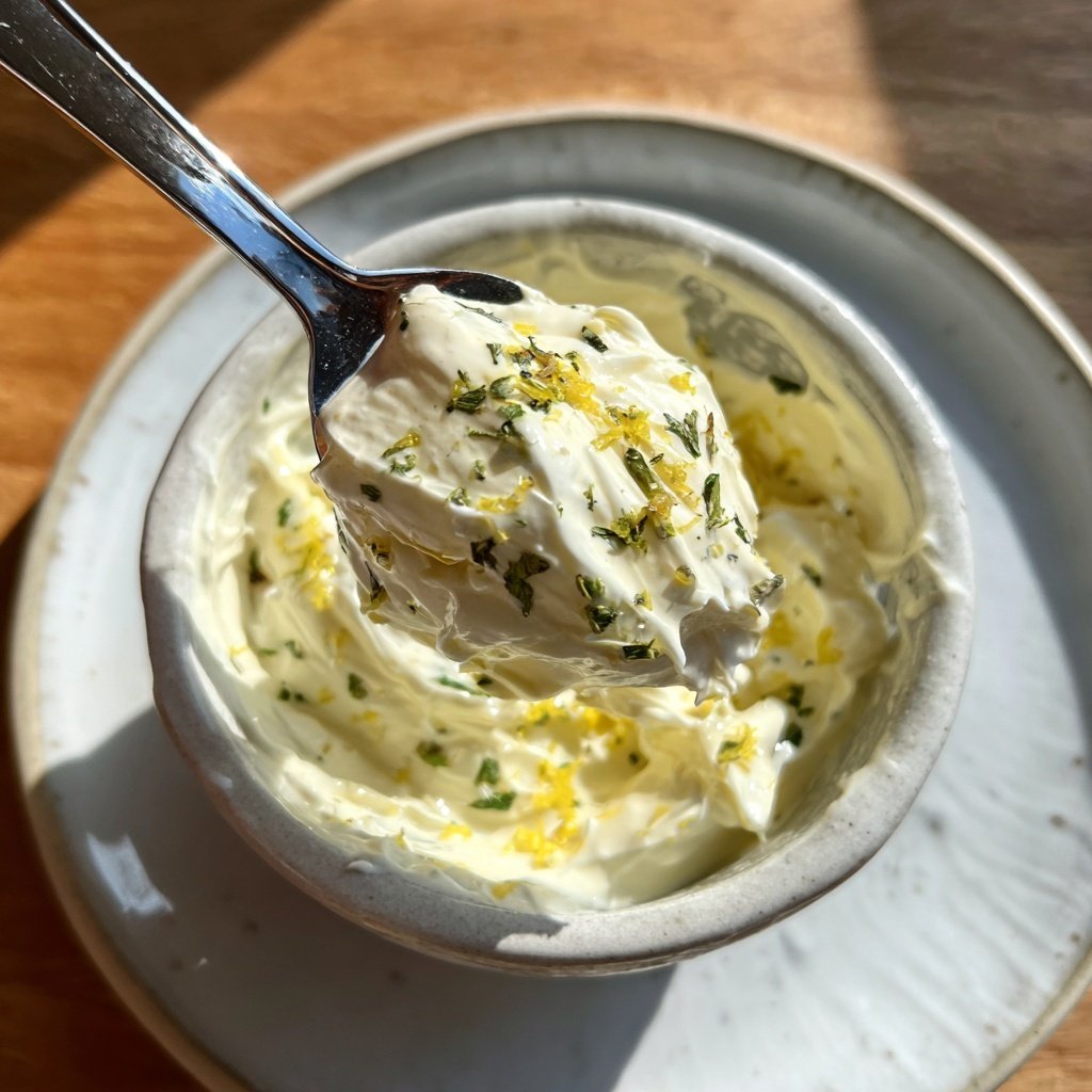 Herbed Lemon Zest Homemade Mayonnaise