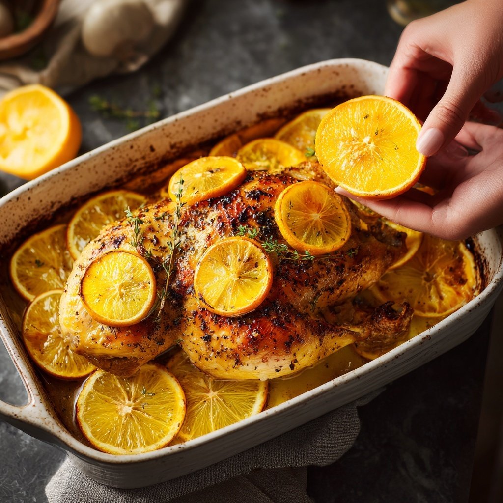 Cozy Citrus Chicken Bake
