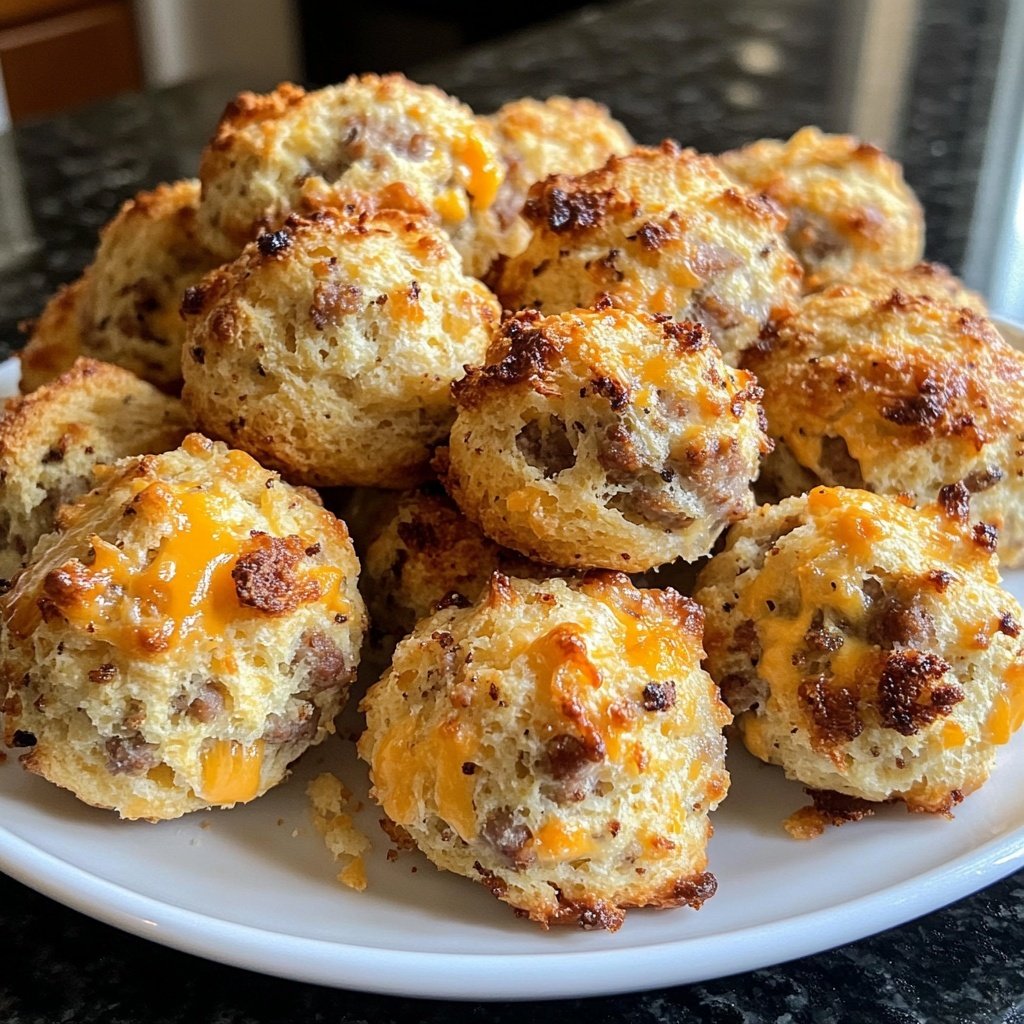 My Red Lobster Biscuit Sausage Balls