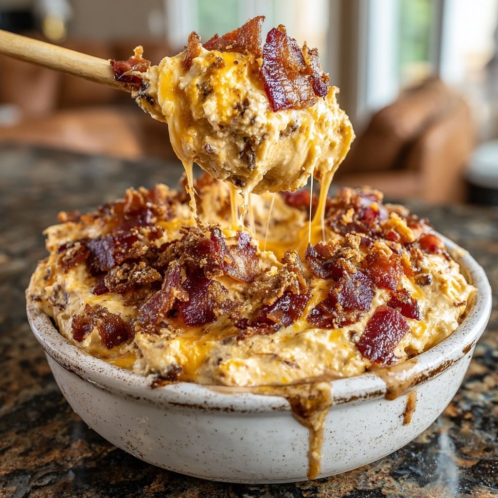 Savory Bacon Cheddar Dip