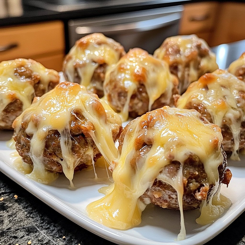 Cheesy Pull Apart Christmas Sausage Balls