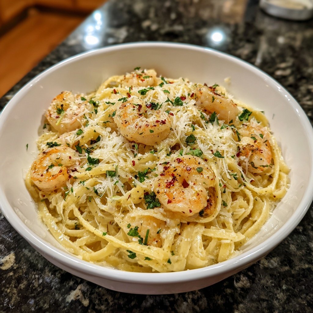 Quick Shrimp Pasta Dish