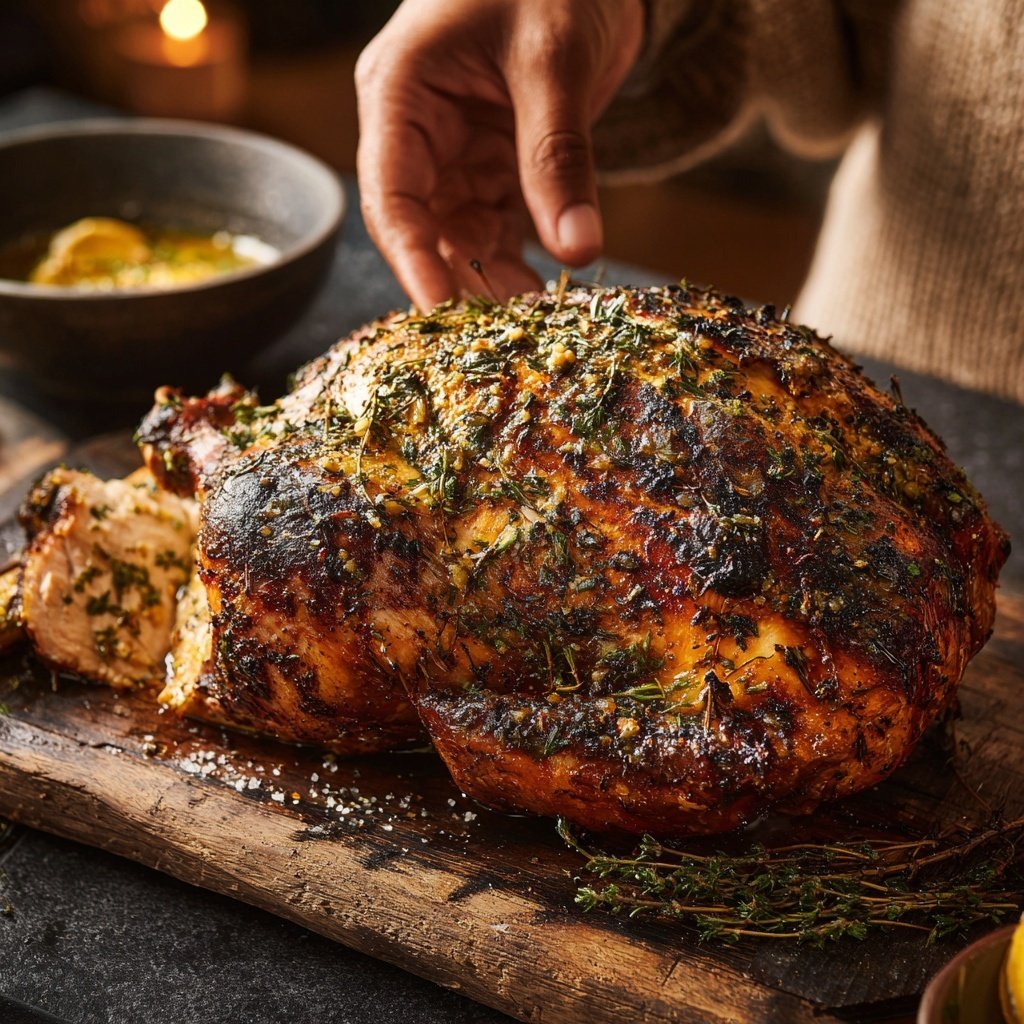 Garlic Herb Butter Roast