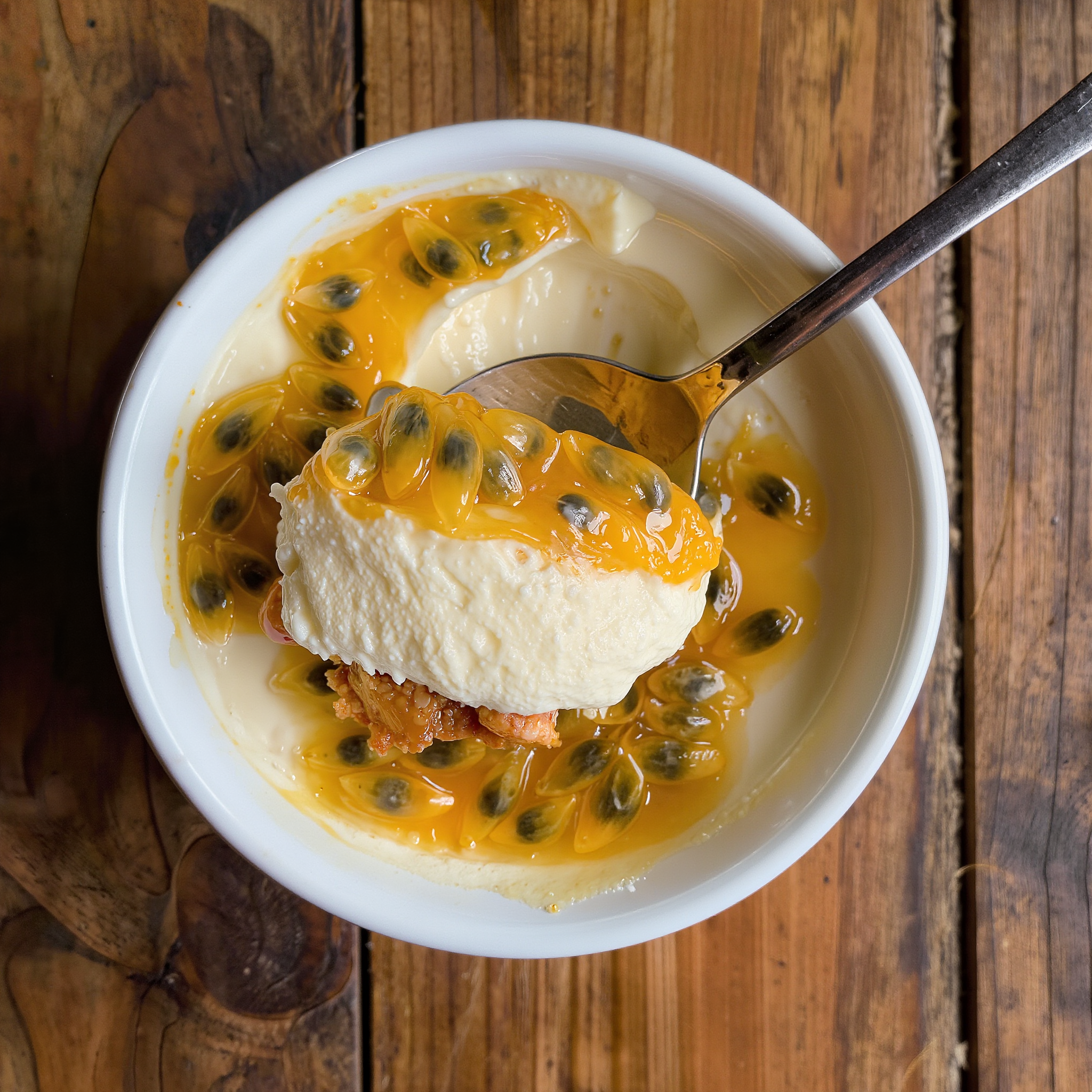 Passion Fruit Breakfast Parfait