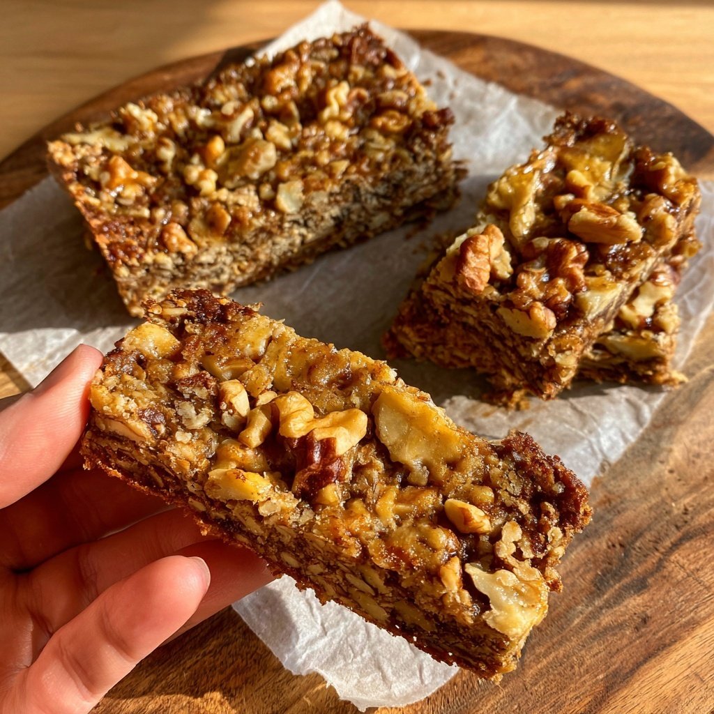 Nutty Banana Power Bars