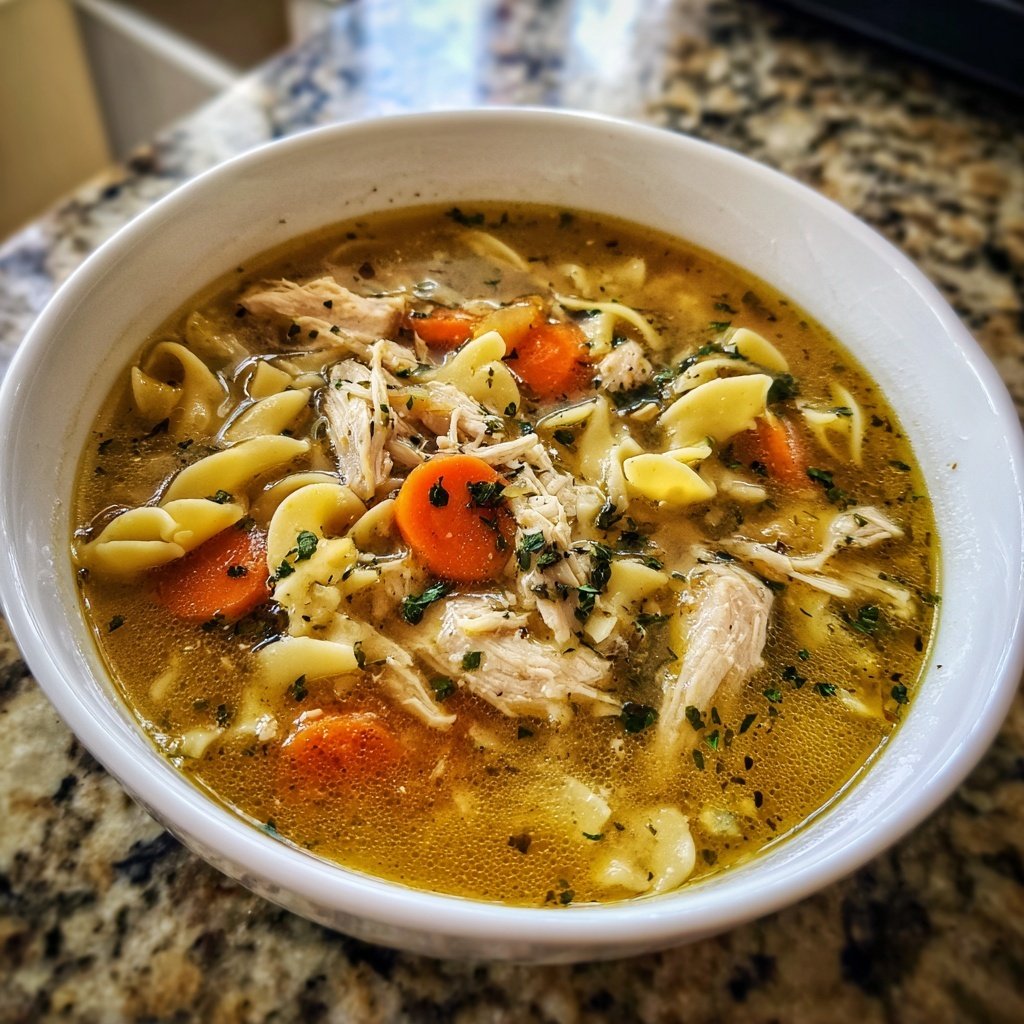 Ultimate Chicken Noodle Soup from Scratch