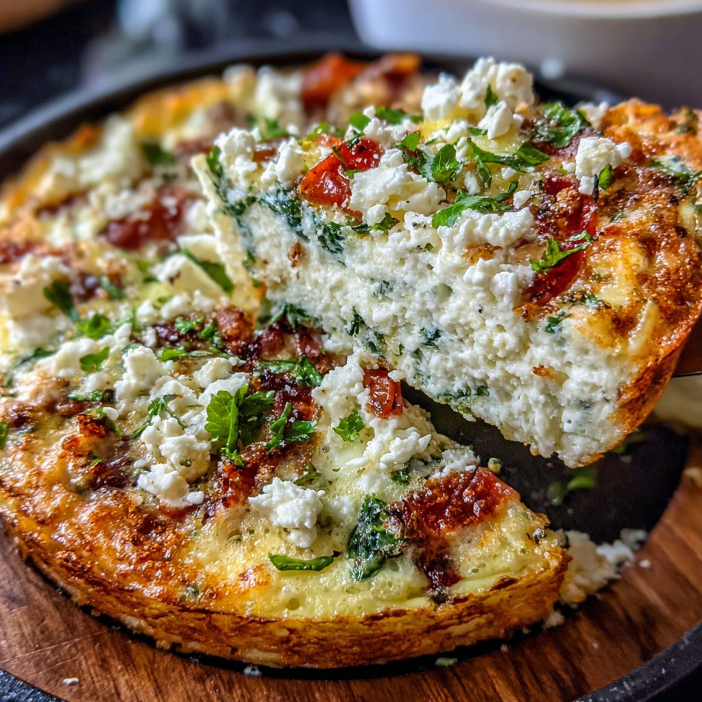 Fluffy Egg White Lunch Frittata