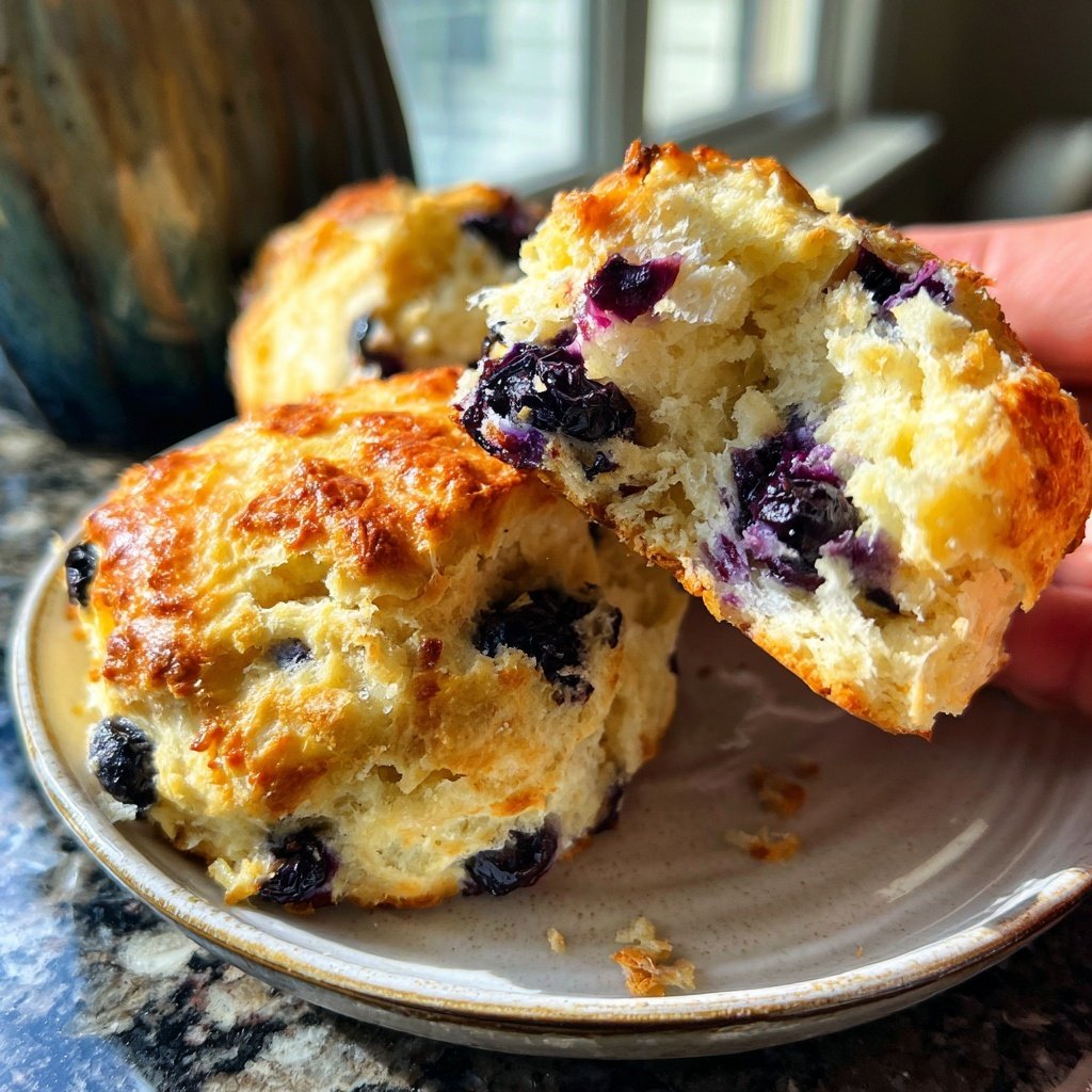 Blueberry Biscuits