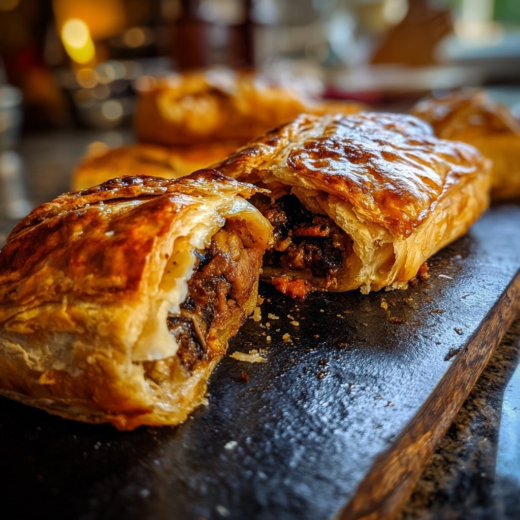 Mini Beef Wellington with Mushrooms