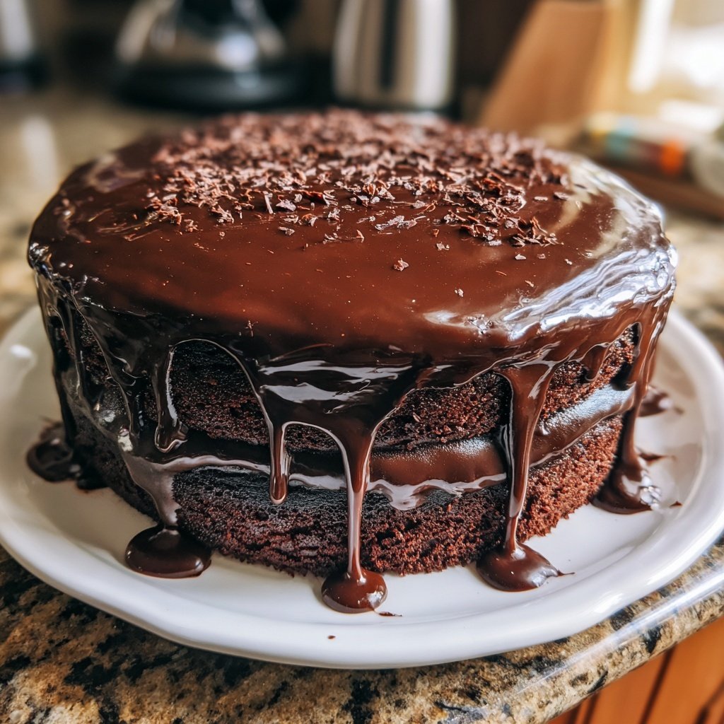 Galentine's Chocolate Ganache Cake